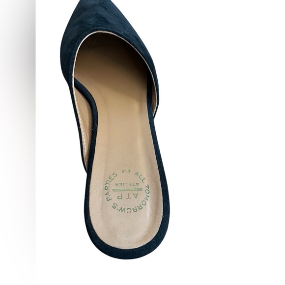 ATP ALL TOMORROW’S PARTIES ATELIER Black Suede Mule Flats - Picture 6 of 16